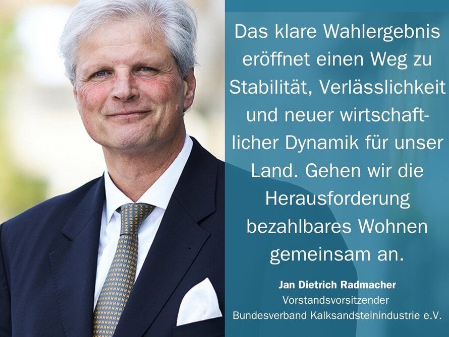 Jan Dietrich Radmacher, Bundesverband Kalksandsteinindustrie e.V.